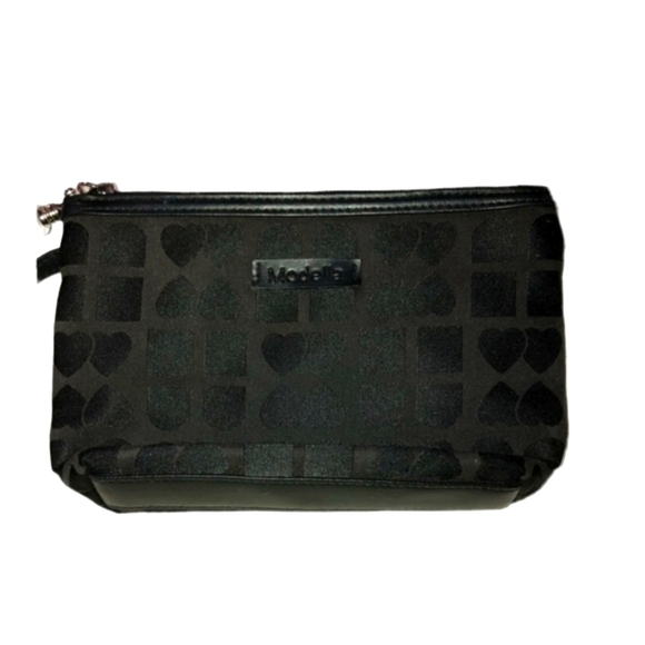 Modella velvet cosmetic bag - Picture 1 of 9